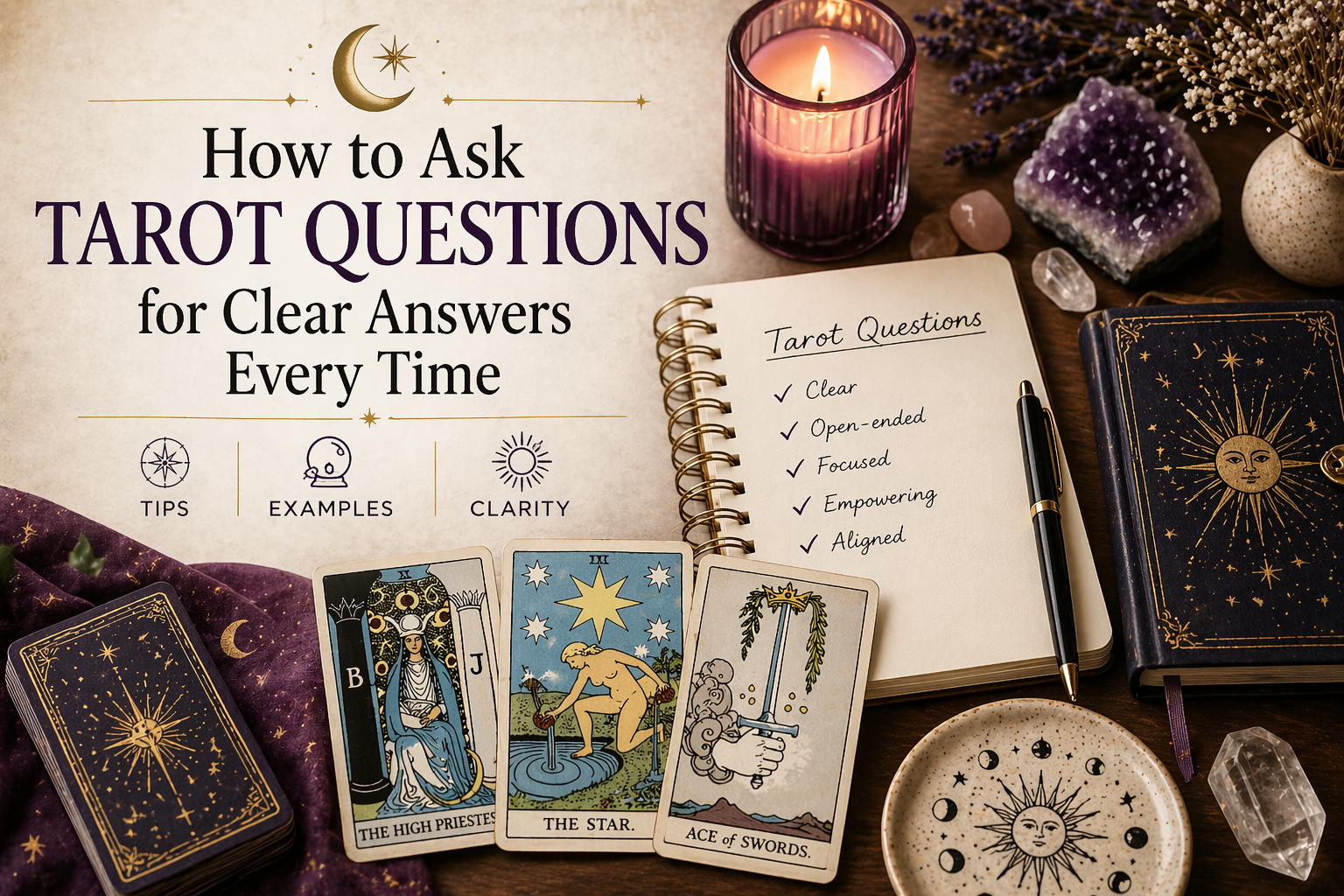 Tarot Example Questions Best Tarot Questions to Ask for Clarity - Psychic Joelle